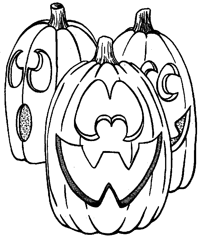 Plansa de colorat cu Halloween 4 97